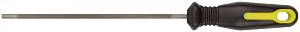 Напильник для заточки цепей бензопил круглый, с прорезиненной ручкой 200 х 5,0 мм FIT
