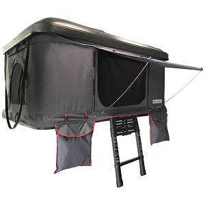 Палатка на крышу автомобиля Box, чёрная Сорокин 33.14