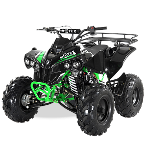 Квадроцикл MOTAX ATV Raptor Super LUX 125 сс Черный (Зеленая рама)