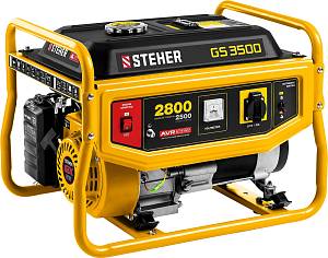 STEHER 2800 Вт, бензиновый генератор (GS-3500)