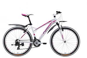 Велосипед FURY Nagano Lady белый/красный/серый 16"