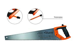 Ножовка по дереву Sturm! 1060-11-5511 со встроенным карандашом