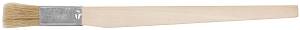 Кисть узкая, натуральная светлая щетина, деревянная ручка 20 мм FIT