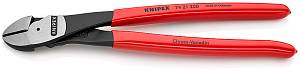 Бокорезы особо мощные, губки 12°, 250 мм, фосфатированные, обливные ручки KNIPEX