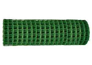 Заборная решетка в рулоне 2 х 25 метров, ячейка 22 х 22 мм. цвет хаки 