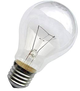 Лампа накаливания (ЛОН) Е27 60Вт прозрачная