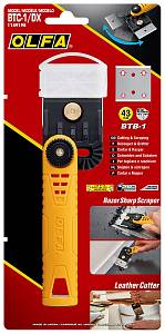 OLFA Hobby Craft Models, для реза кожи, нож-скребок (OL-BTC-1/DX)